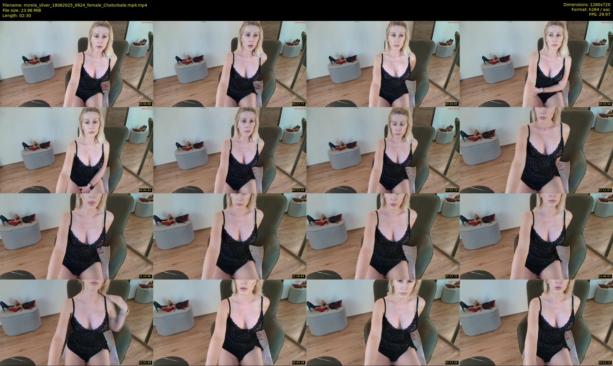 mirela_silver — 3 minute Chaturbate female cam show recording, 720p, Aug 18, 2025