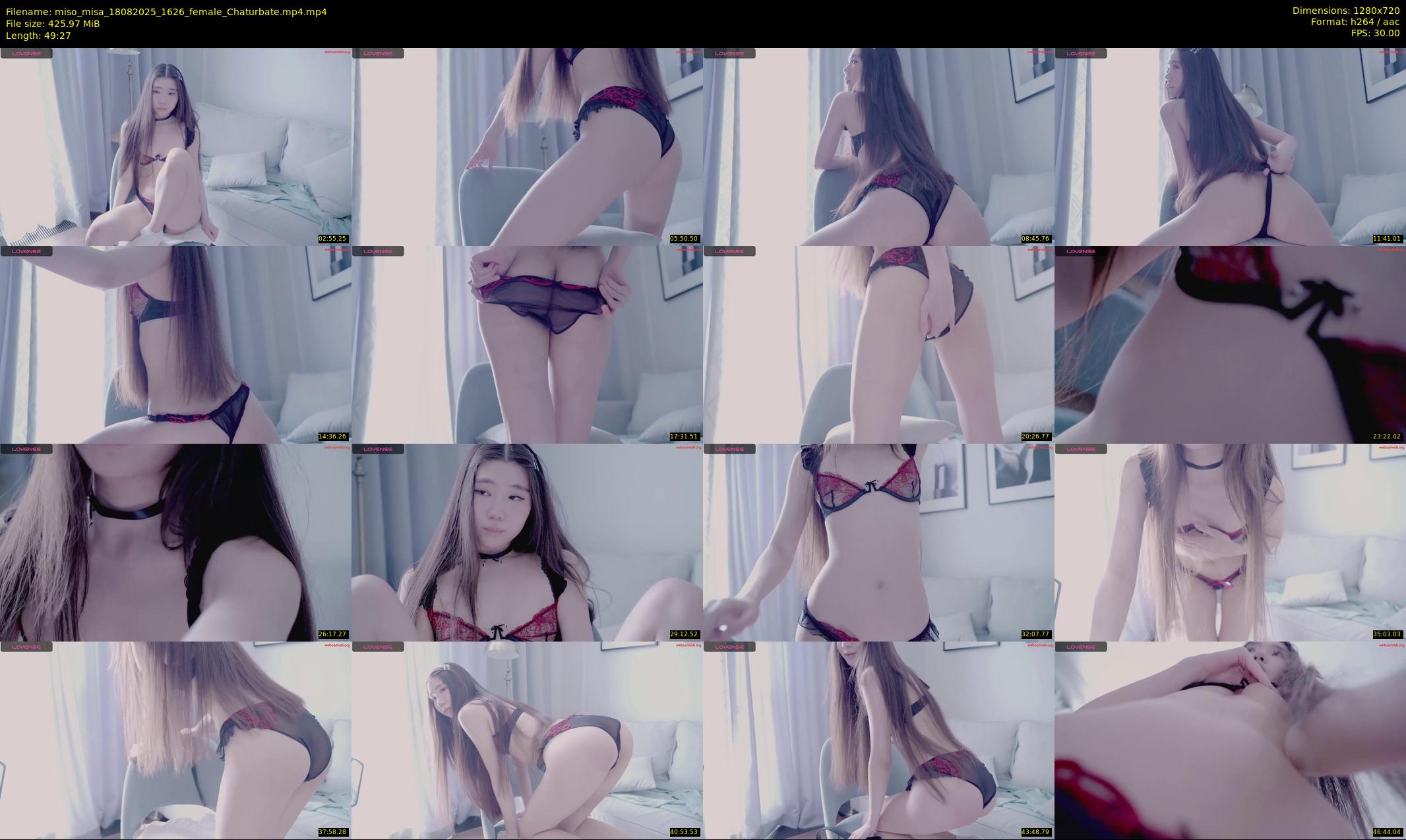 miso_misa — 50 minute Chaturbate female cam show recording, 720p, Aug 18, 2025