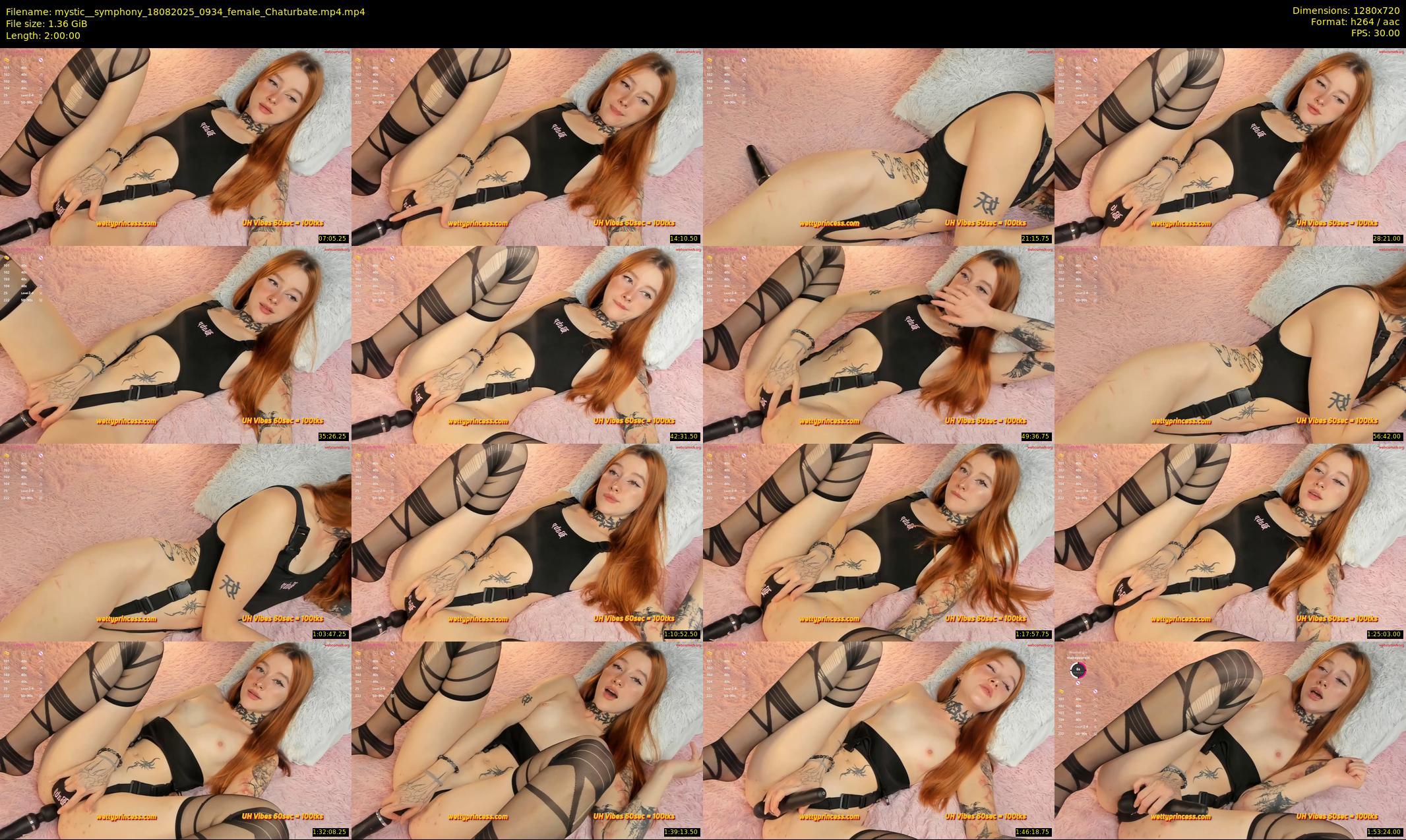 mystic__symphony — 120 minute Chaturbate female cam show recording, 720p, Aug 18, 2025