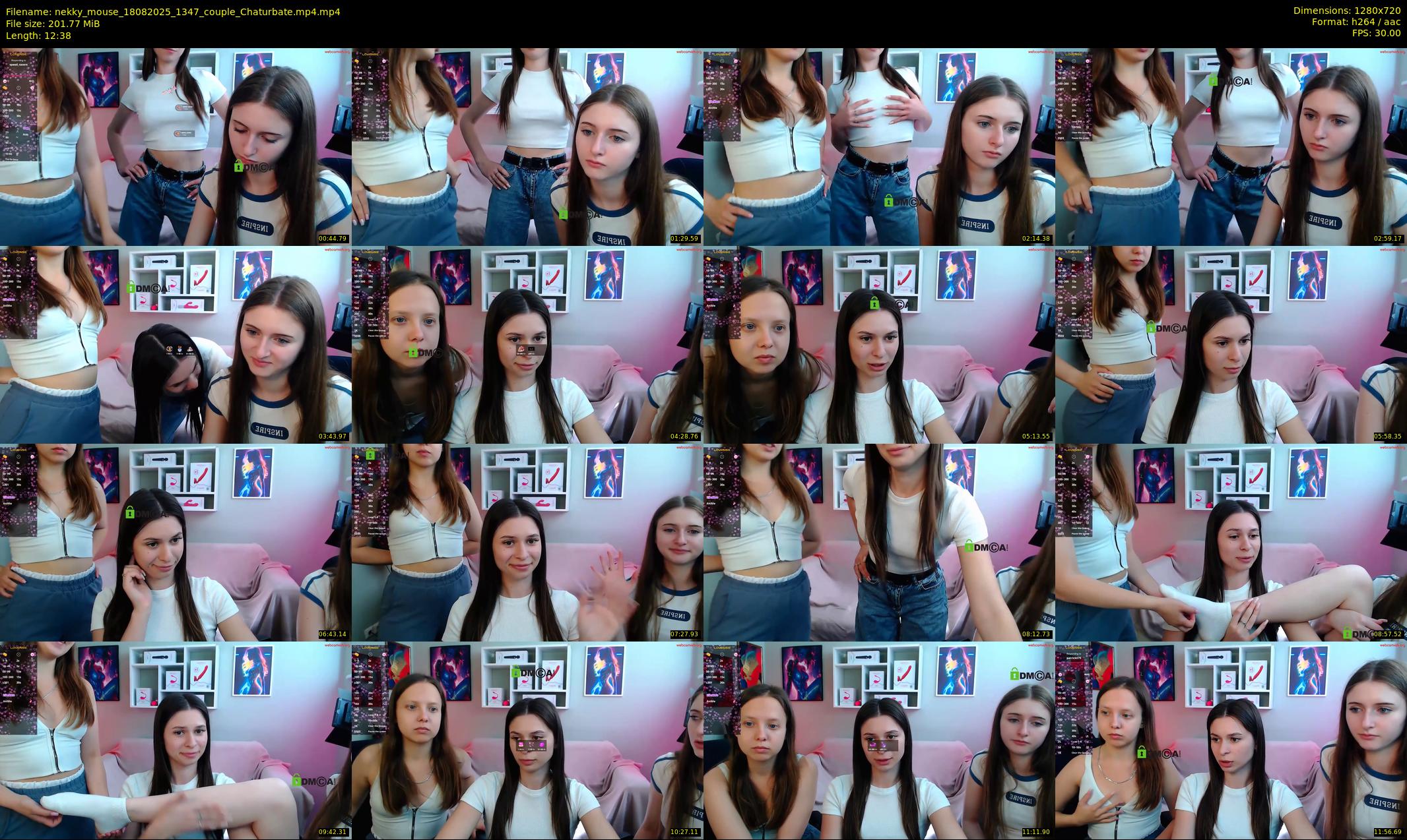 nekky_mouse — 13 minute Chaturbate female cam show recording, 720p, Aug 18, 2025