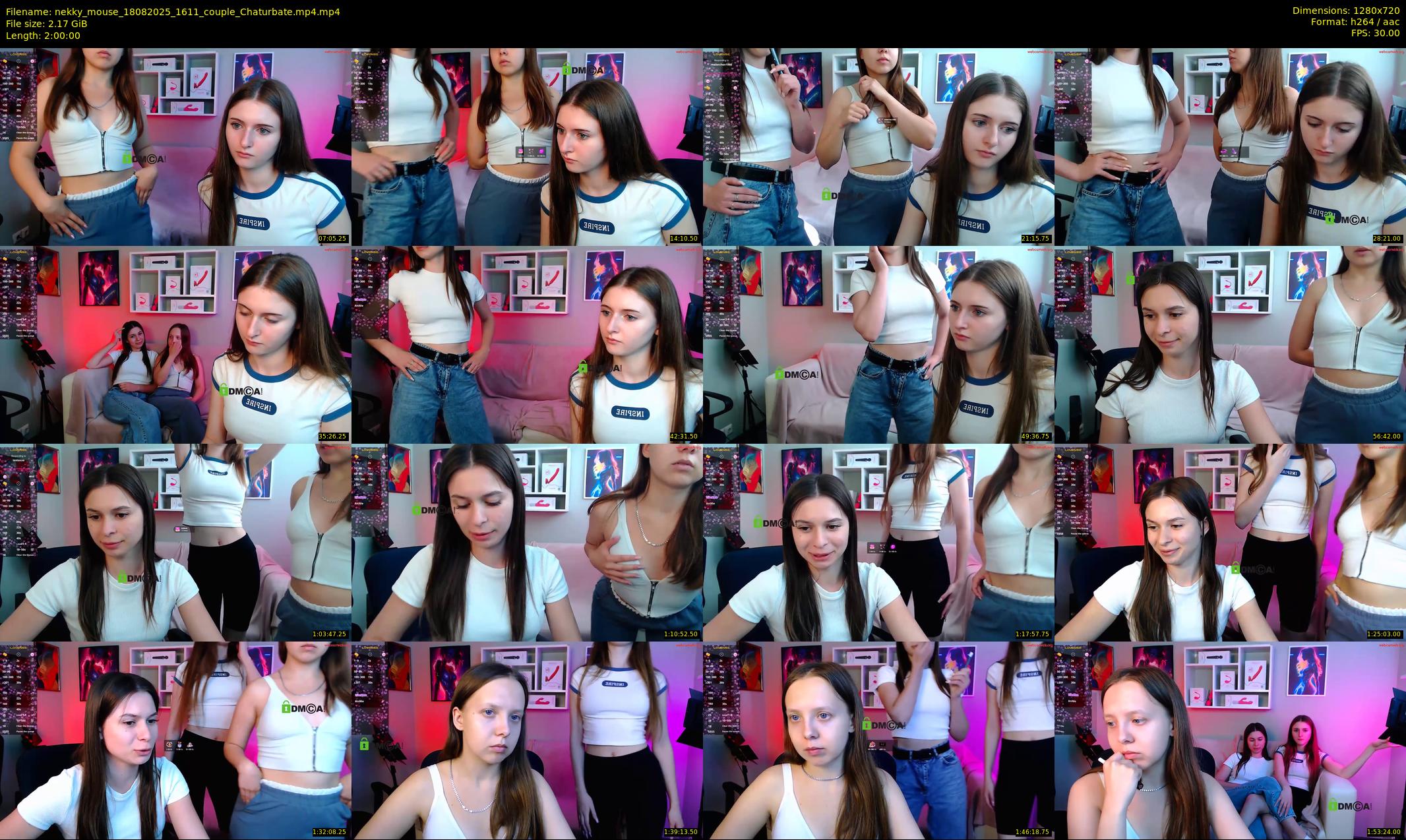 nekky_mouse — 120 minute Chaturbate female cam show recording, 720p, Aug 18, 2025