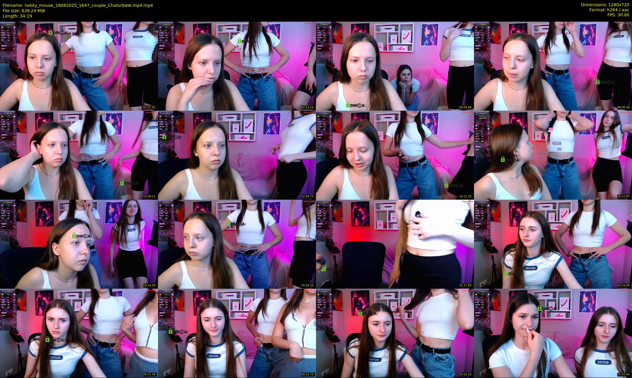 nekky_mouse — 35 minute Chaturbate female cam show recording, 720p, Aug 18, 2025
