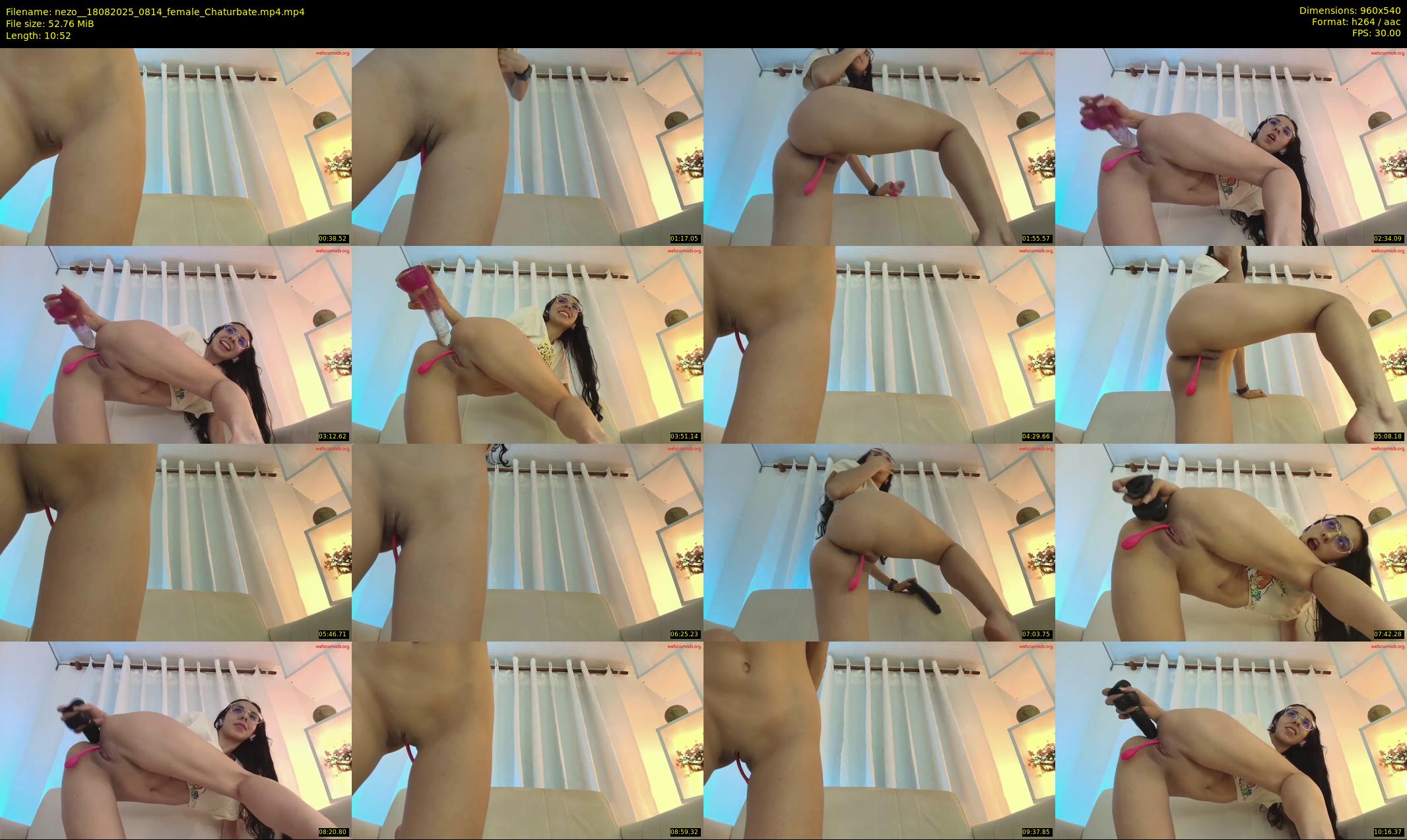 nezo_ — 11 minute Chaturbate female cam show recording, 480p, Aug 18, 2025