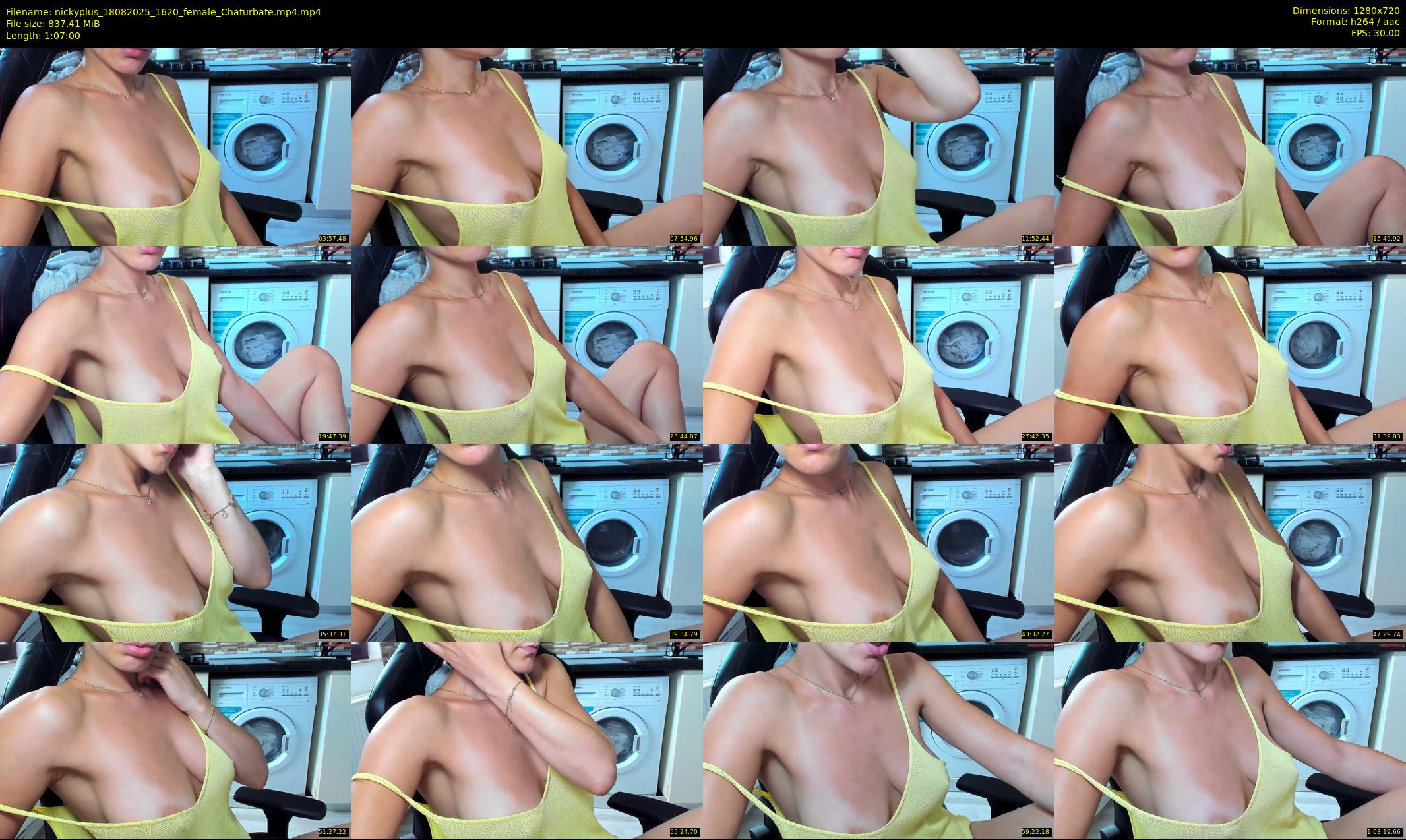 nickyplus — 67 minute Chaturbate couple cam show recording, 720p, Aug 18, 2025