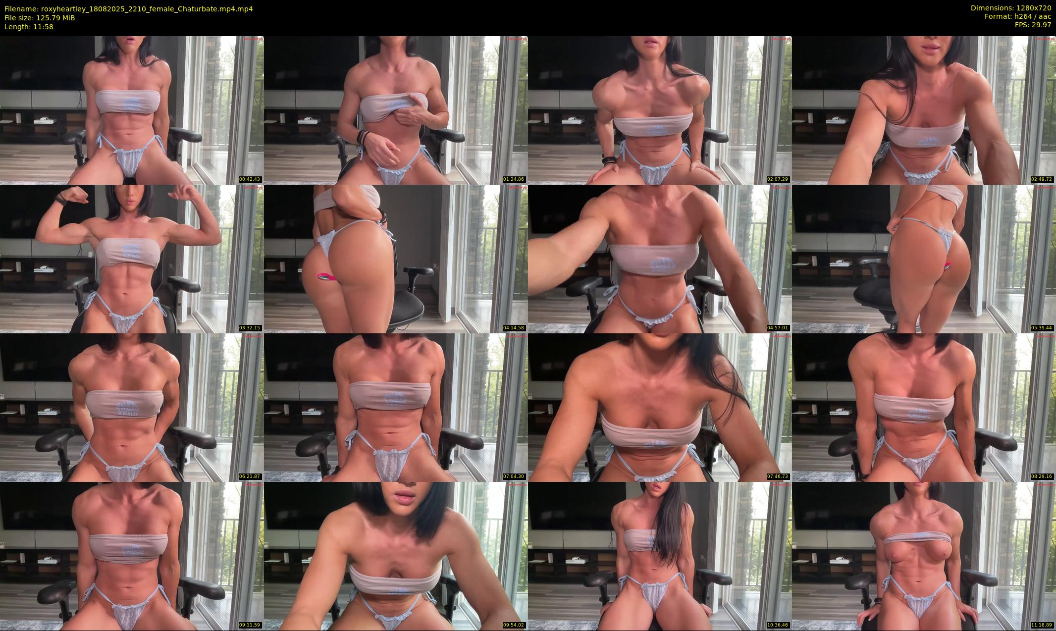 roxyheartley — 12 minute Chaturbate female cam show recording, 720p, Aug 18, 2025