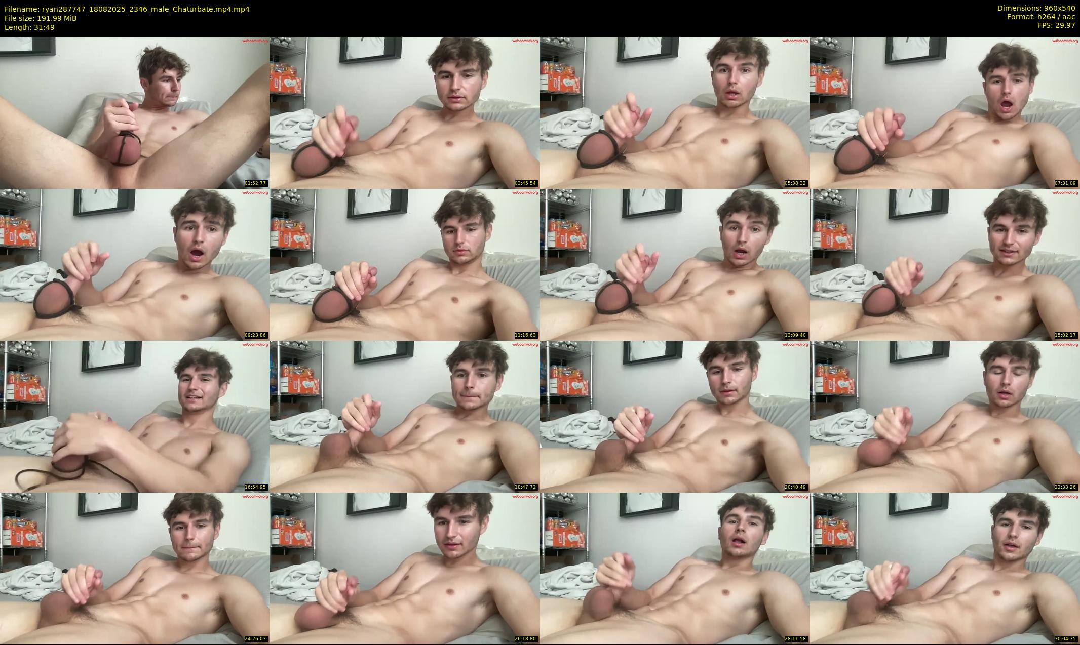 ryan287747 — 32 minute Chaturbate male cam show recording, 480p, Aug 18, 2025