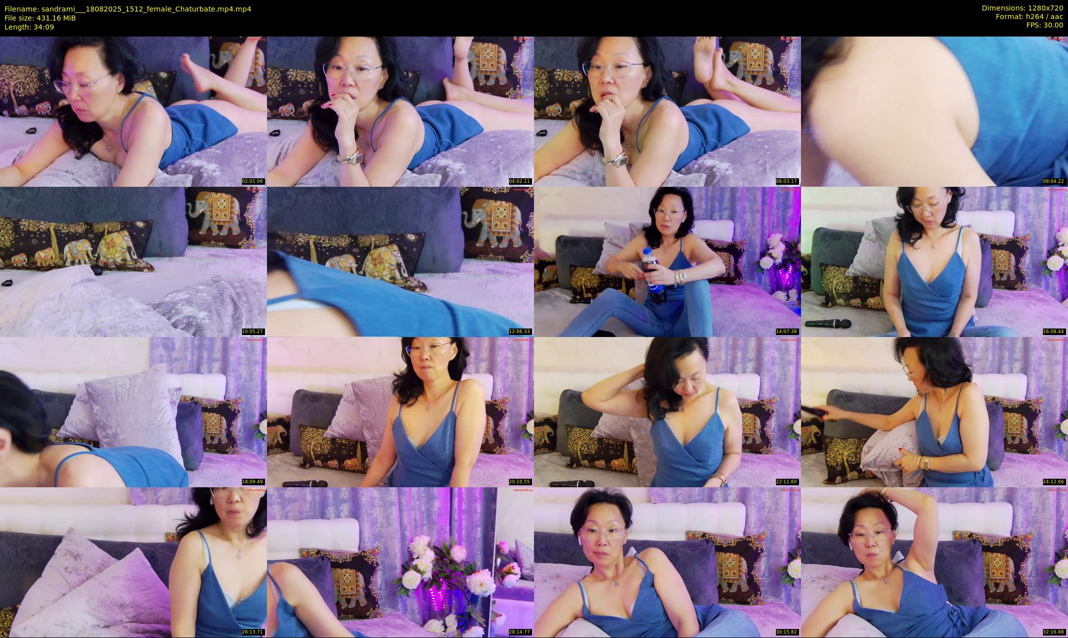 sandrami__ — 35 minute Chaturbate female cam show recording, 720p, Aug 18, 2025