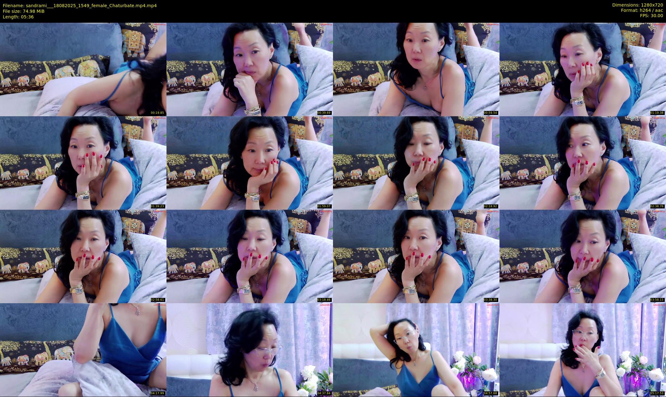 sandrami__ — 6 minute Chaturbate female cam show recording, 720p, Aug 18, 2025