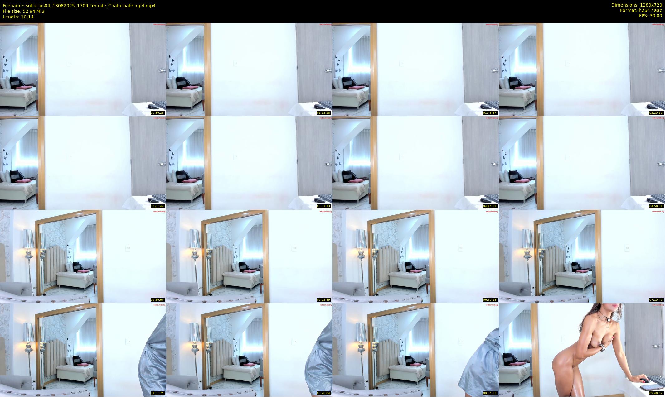 sofiarios04 — 11 minute Chaturbate female cam show recording, 720p, Aug 18, 2025