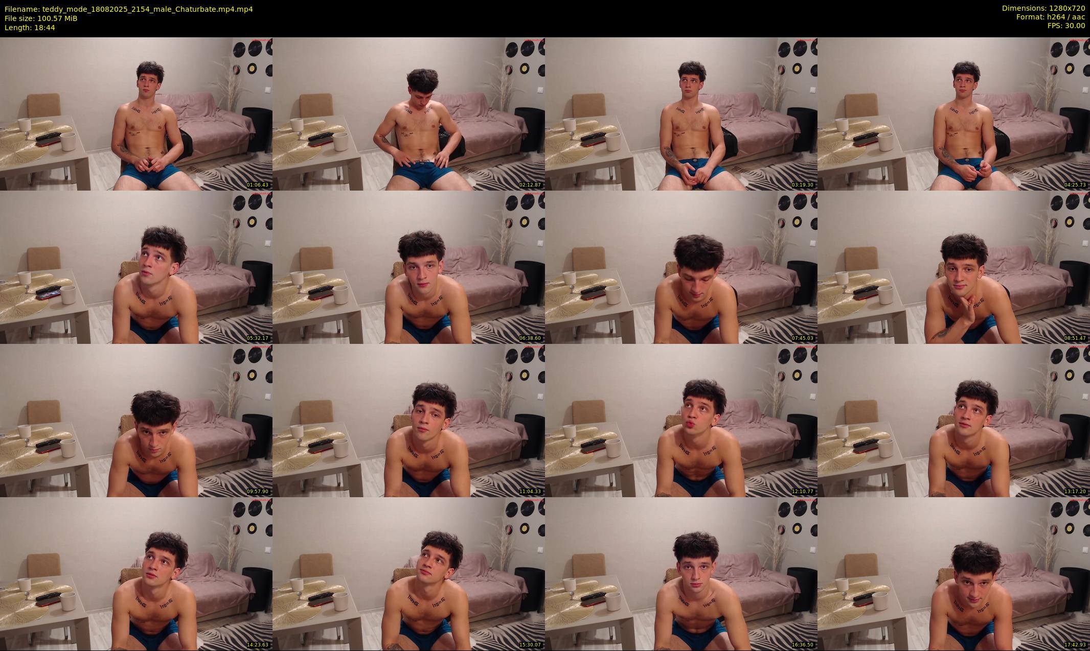 teddy_mode — 19 minute Chaturbate couple cam show recording, 720p, Aug 18, 2025