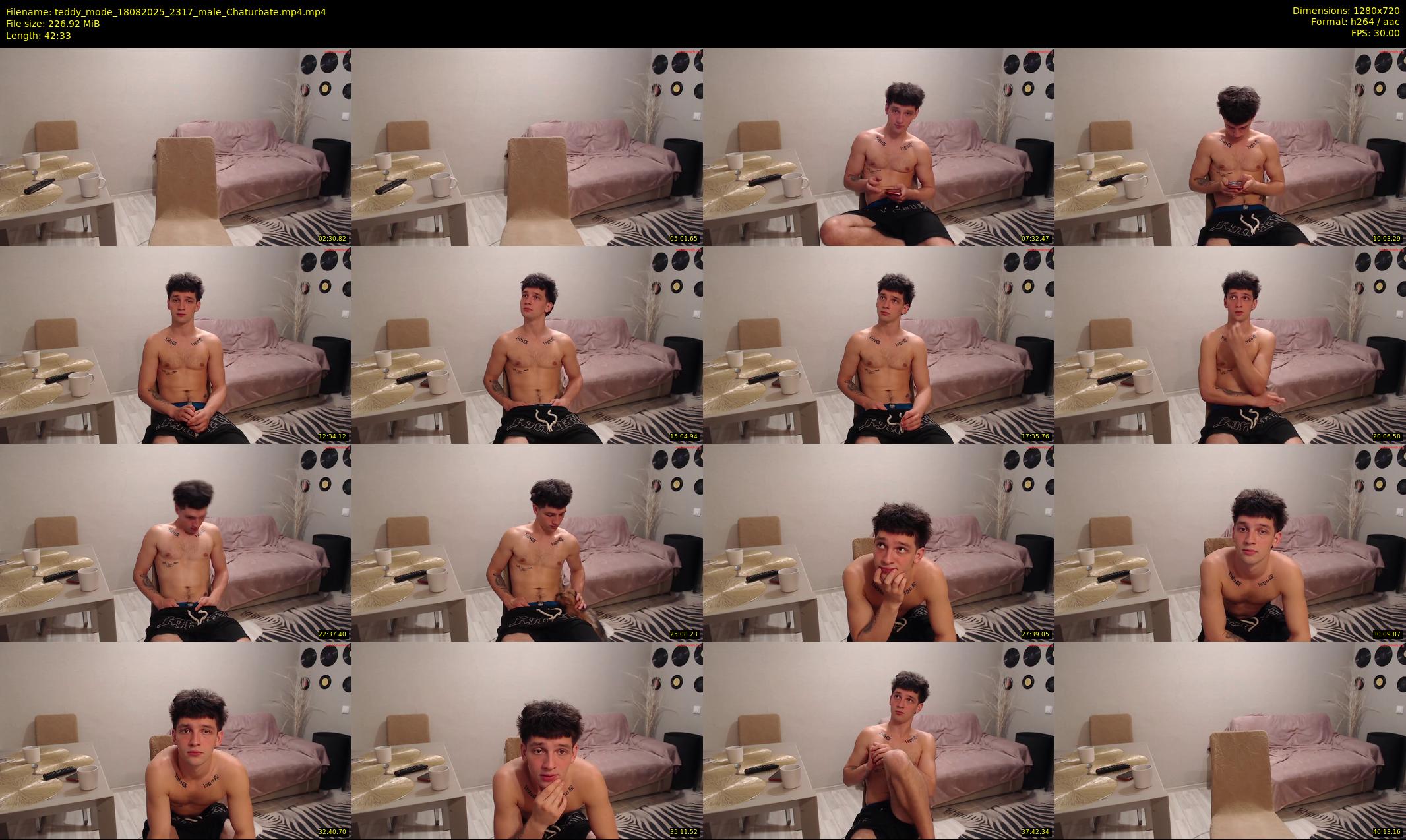 teddy_mode — 43 minute Chaturbate couple cam show recording, 720p, Aug 18, 2025