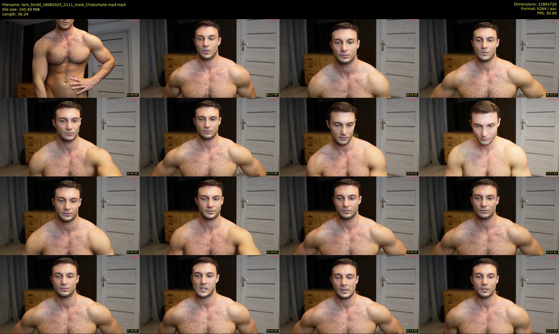 tom_fordd — 37 minute Chaturbate male cam show recording, 720p, Aug 18, 2025