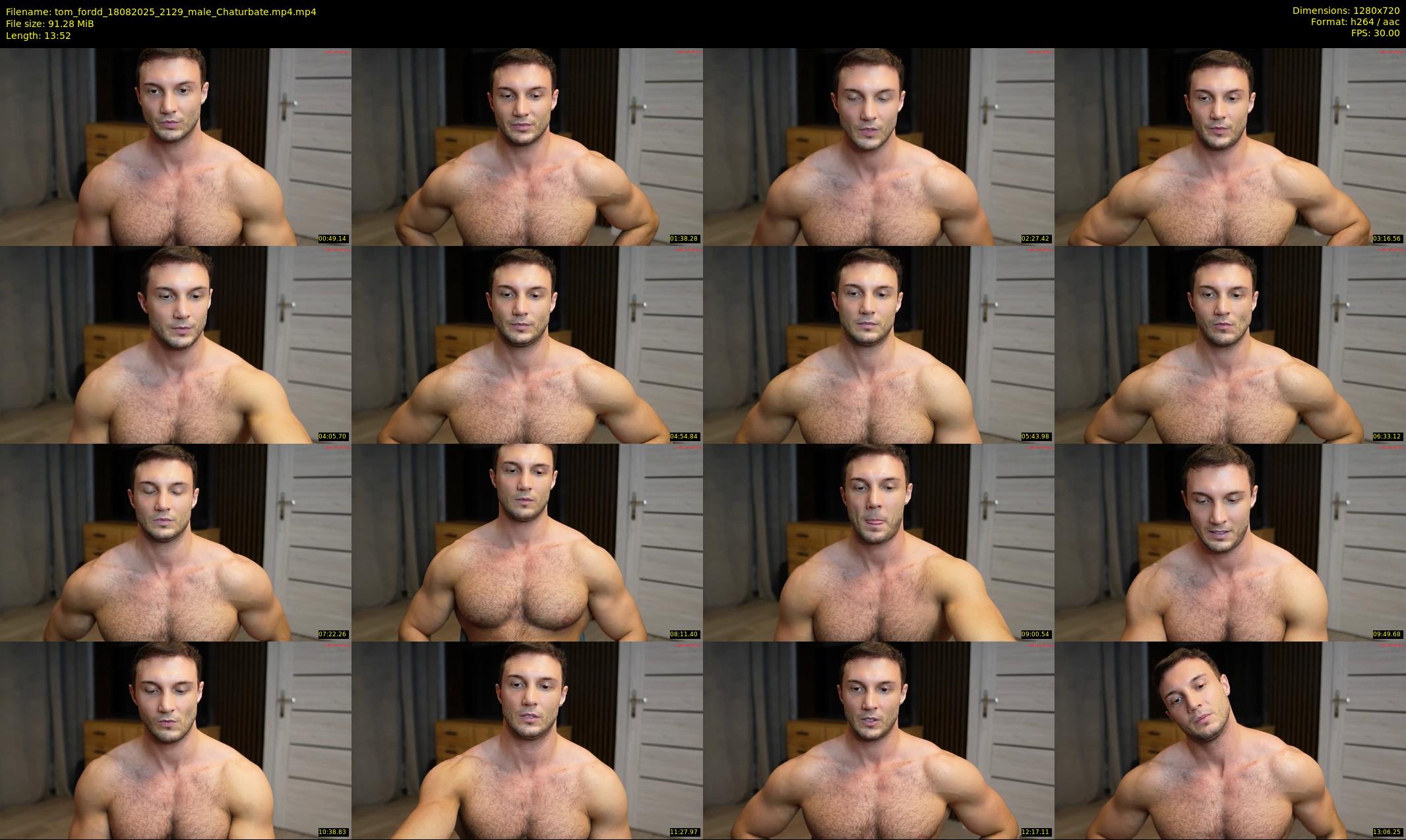tom_fordd — 14 minute Chaturbate male cam show recording, 720p, Aug 18, 2025