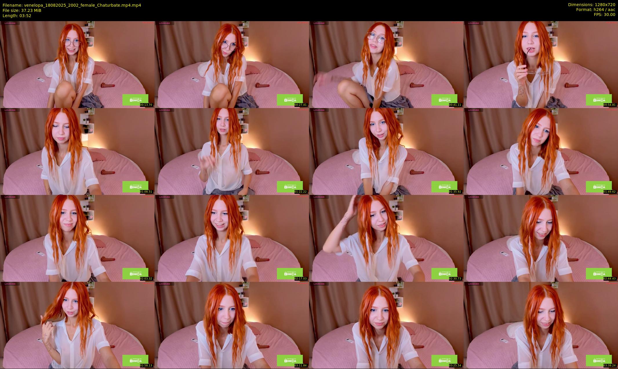 venelopa — 4 minute Chaturbate female cam show recording, 720p, Aug 18, 2025
