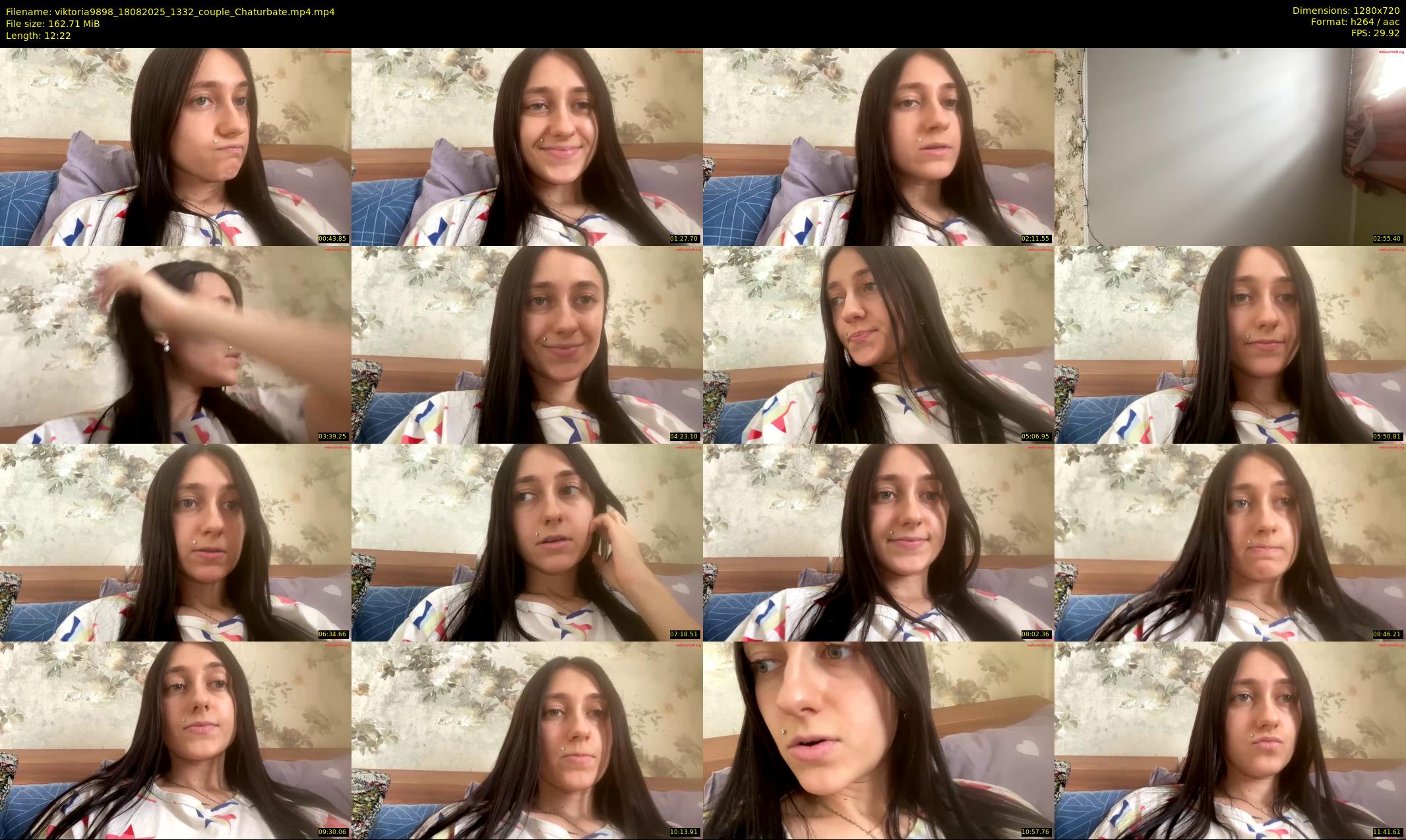 viktoria9898 — 13 minute Chaturbate couple cam show recording, 720p, Aug 18, 2025