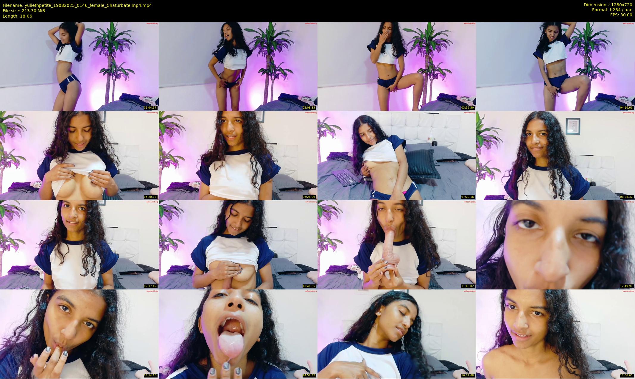 yuliethpetite — 19 minute Chaturbate female cam show recording, 720p, Aug 19, 2025