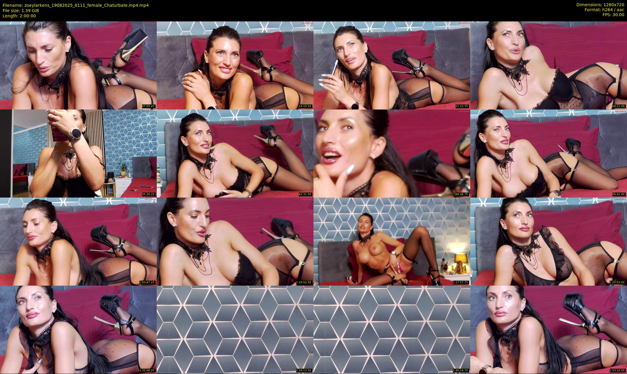 zoeylarkens — 120 minute Chaturbate female cam show recording, 720p, Aug 19, 2025