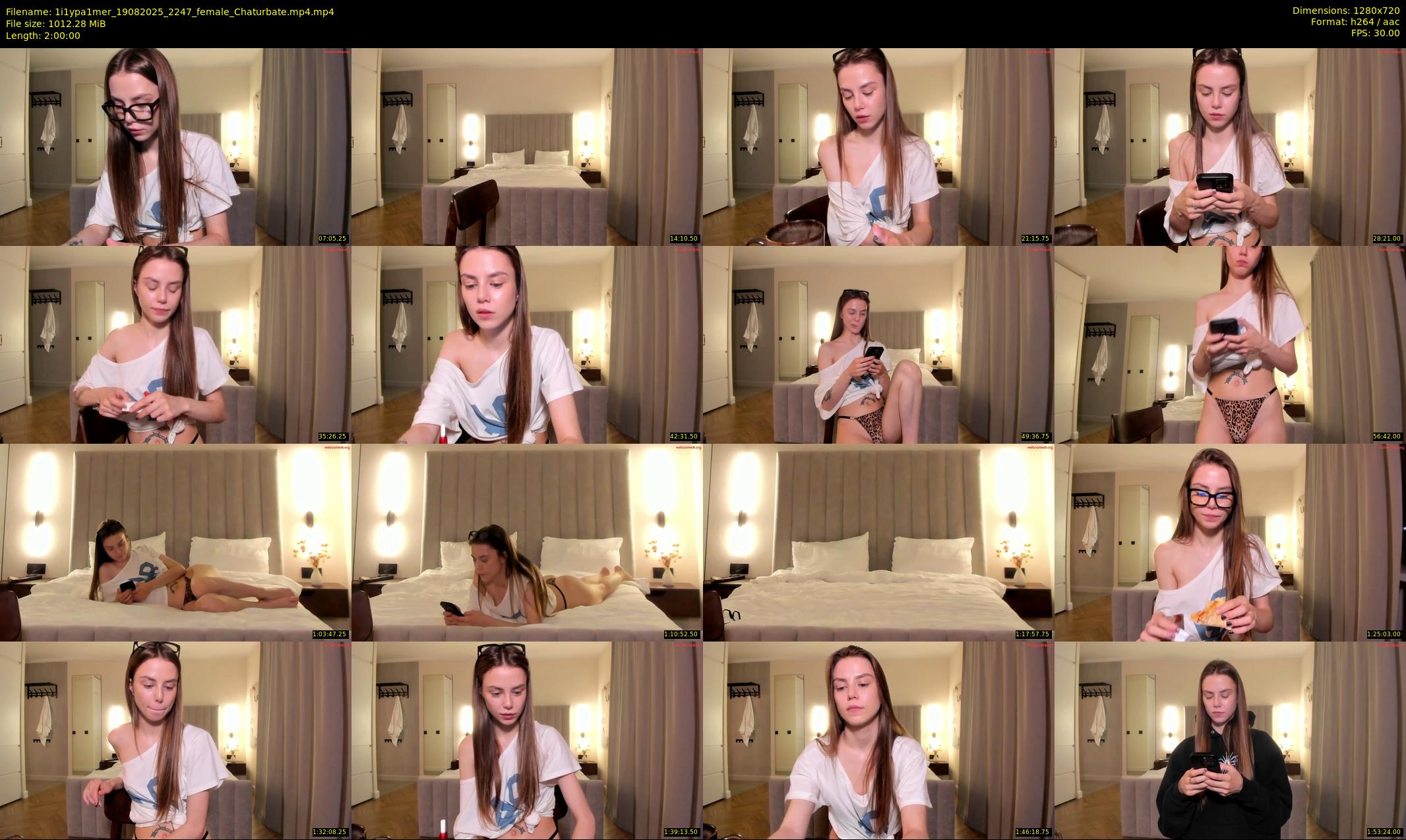 1i1ypa1mer — 120 minute Chaturbate female cam show recording, 720p, Aug 19, 2025