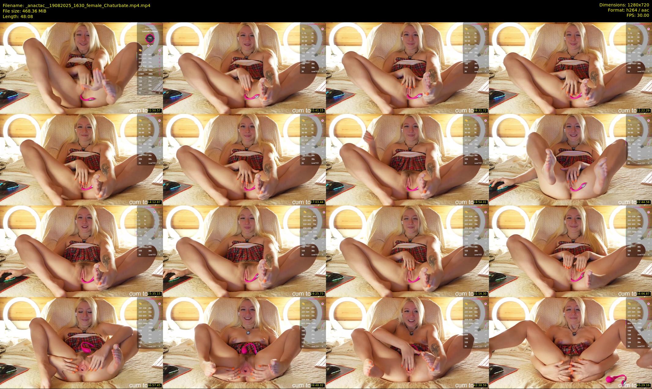 _anactac_ — 49 minute Chaturbate female cam show recording, 720p, Aug 19, 2025