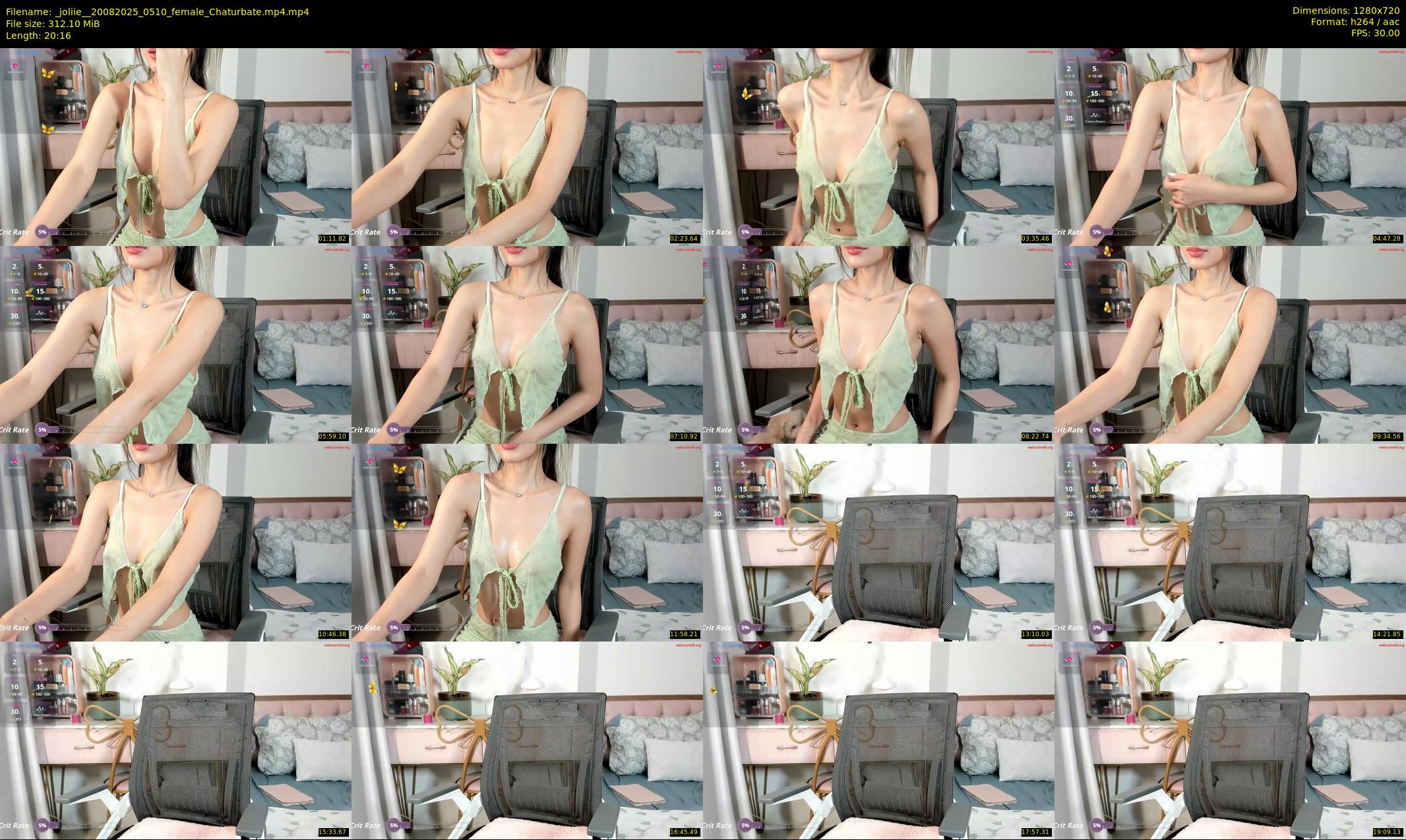 _joliie_ — 21 minute Chaturbate female cam show recording, 720p, Aug 20, 2025