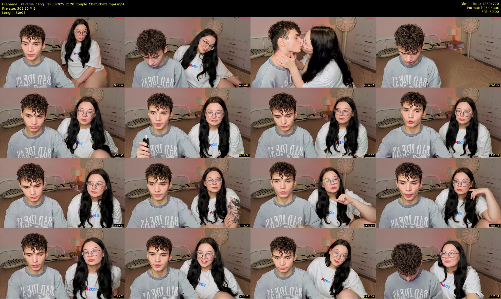 _reverse_gang_ — 31 minute Chaturbate couple cam show recording, 720p, Aug 19, 2025