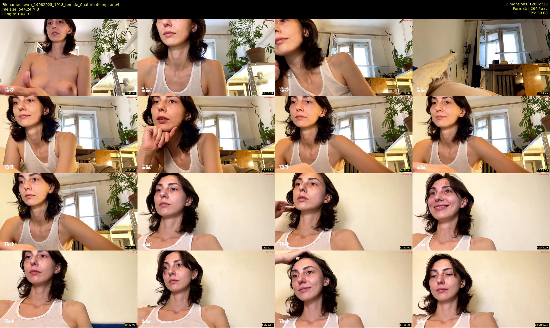aevra — 65 minute Chaturbate female cam show recording, 720p, Aug 19, 2025