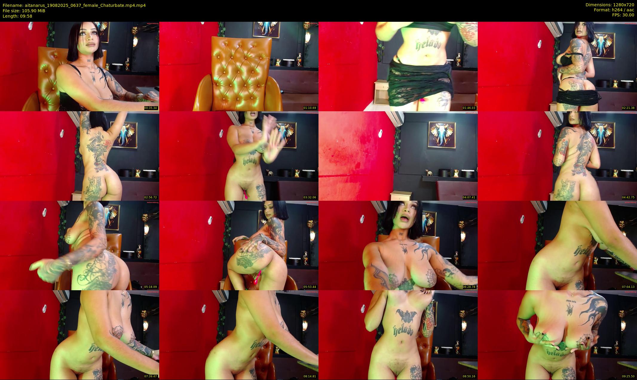 aitanarus — 10 minute Chaturbate female cam show recording, 720p, Aug 19, 2025