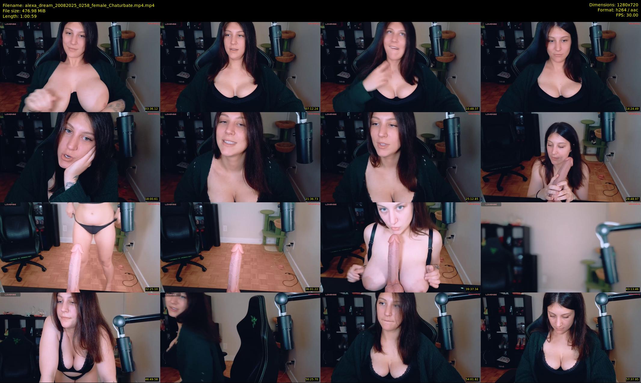 alexa_dream — 61 minute Chaturbate female cam show recording, 720p, Aug 20, 2025