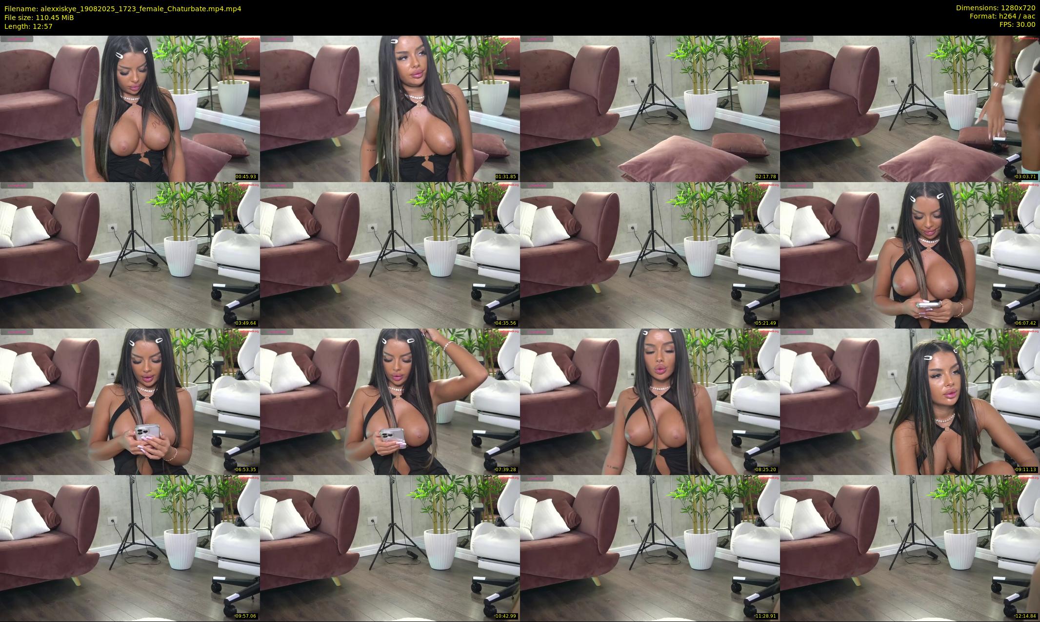 alexxiskye — 13 minute Chaturbate female cam show recording, 720p, Aug 19, 2025