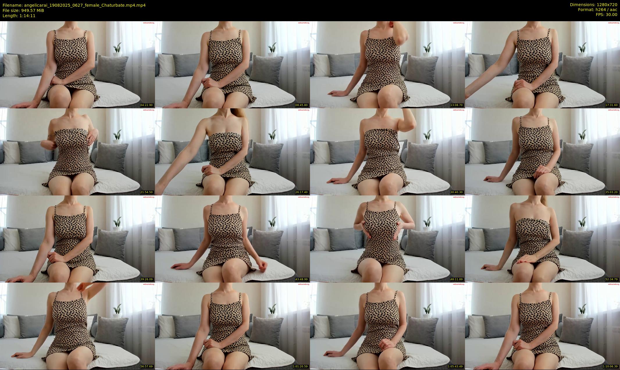angelicarai — 75 minute Chaturbate female cam show recording, 720p, Aug 19, 2025