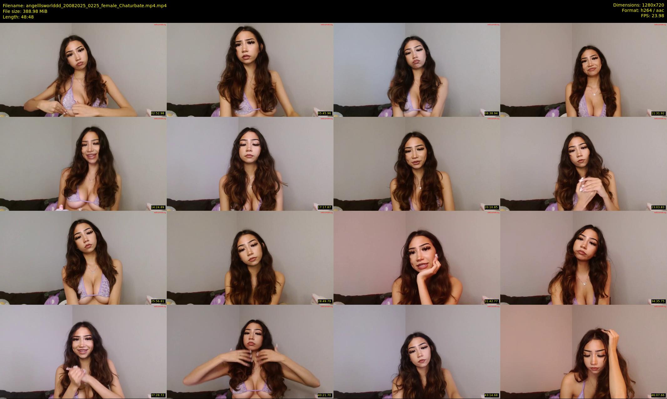 angelllsworlddd — 49 minute Chaturbate female cam show recording, 720p, Aug 20, 2025