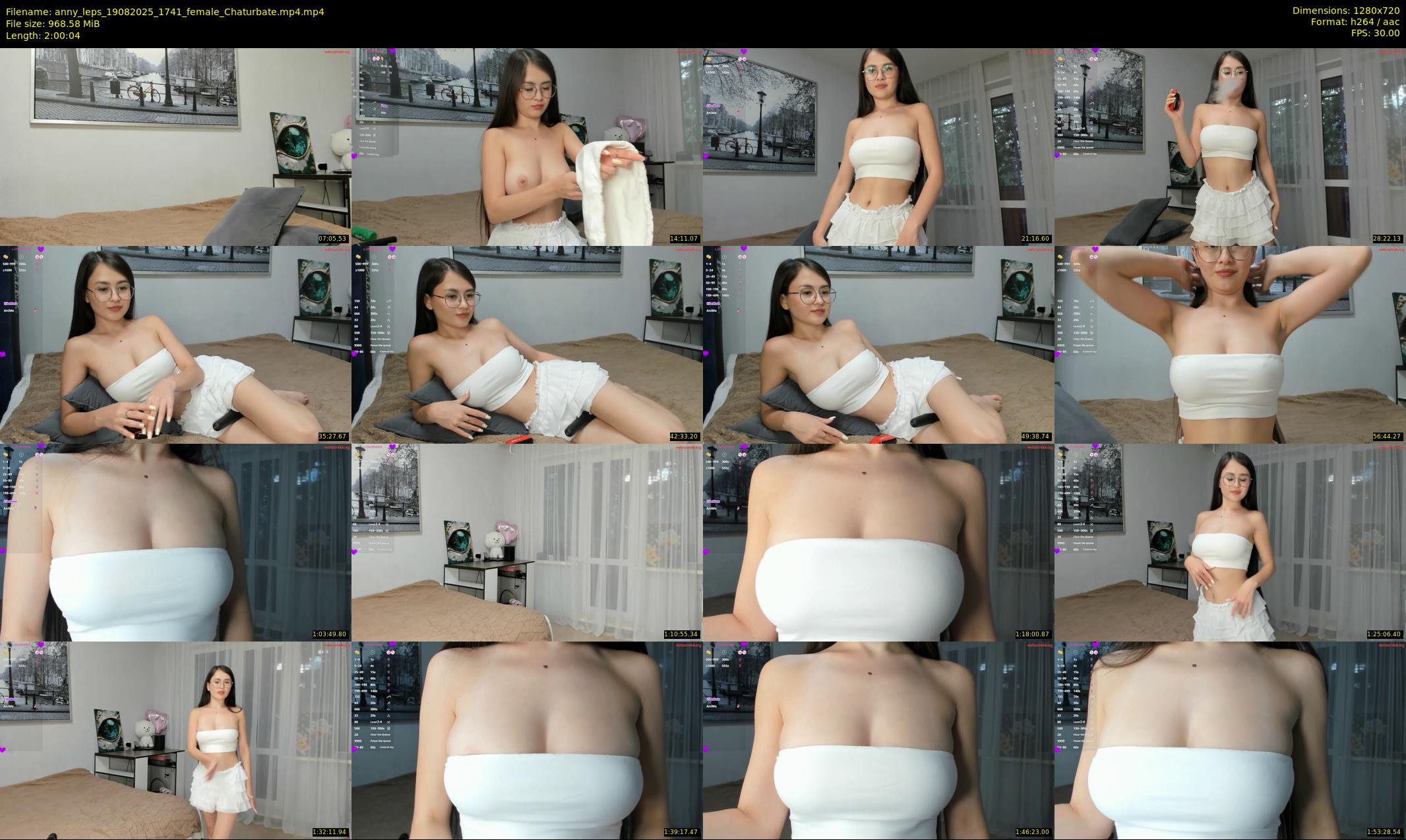 anny_leps — 121 minute Chaturbate female cam show recording, 720p, Aug 19, 2025