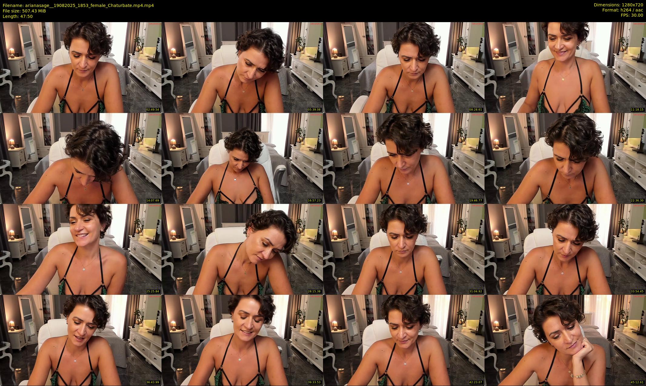 arianasage_ — 48 minute Chaturbate female cam show recording, 720p, Aug 19, 2025