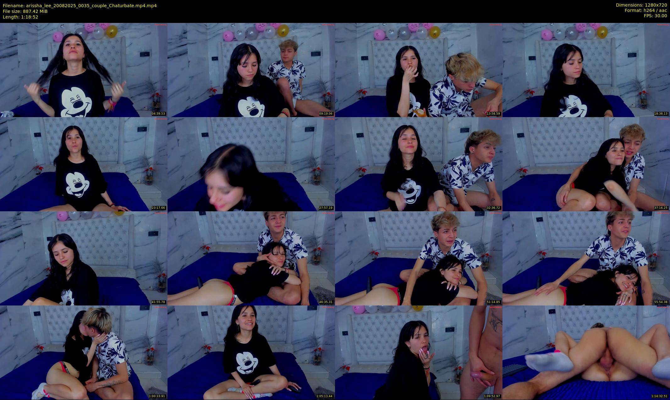 arissha_lee — 79 minute Chaturbate couple cam show recording, 720p, Aug 20, 2025
