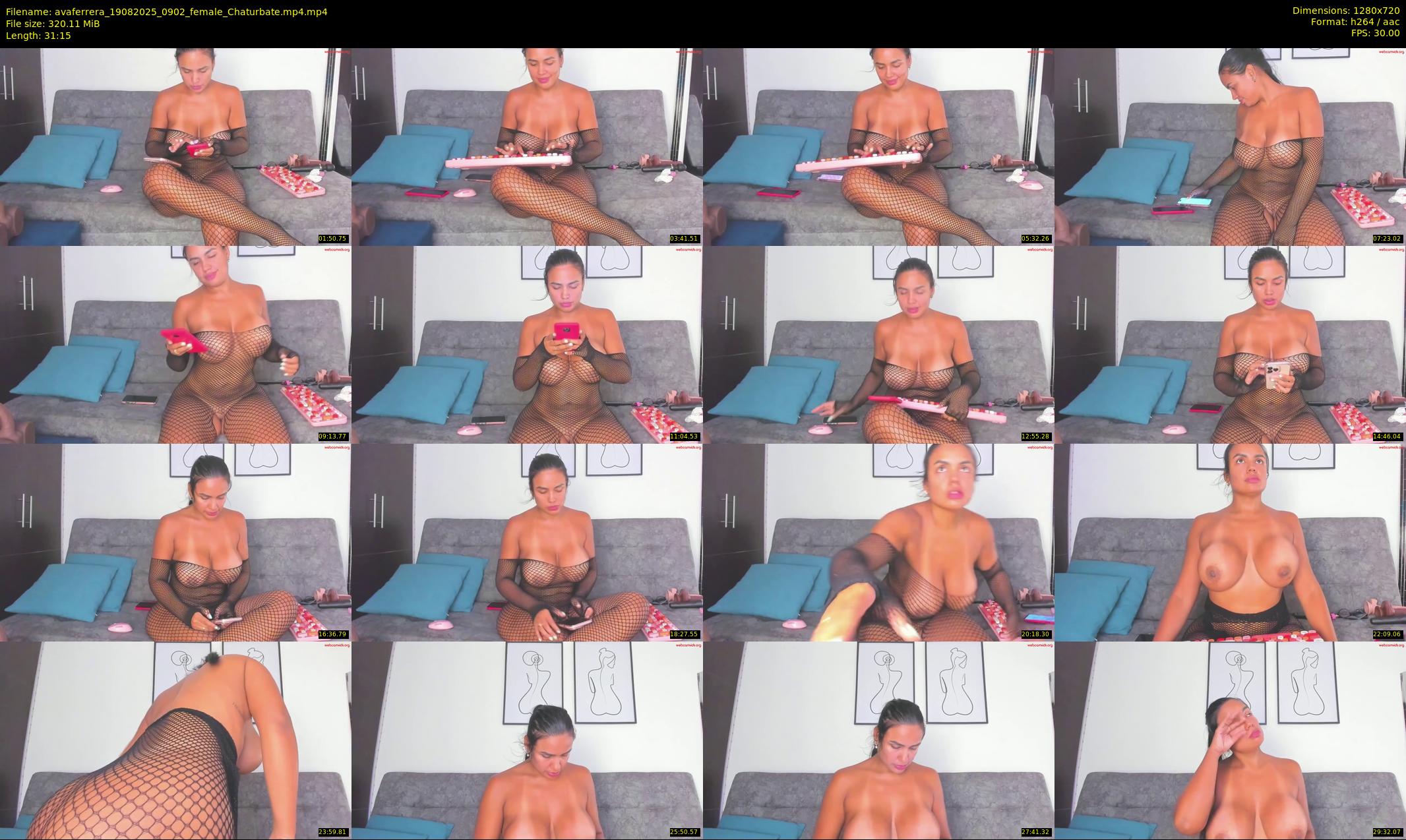 avaferrera — 32 minute Chaturbate female cam show recording, 720p, Aug 19, 2025