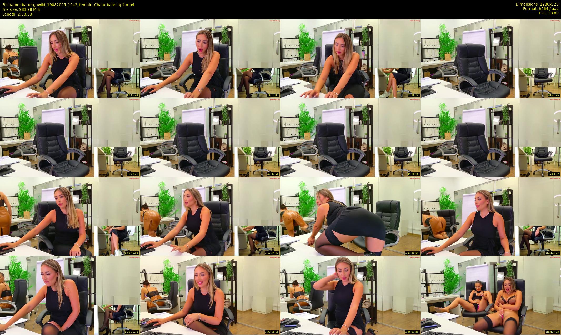 babesgowild — 121 minute Chaturbate couple cam show recording, 720p, Aug 19, 2025