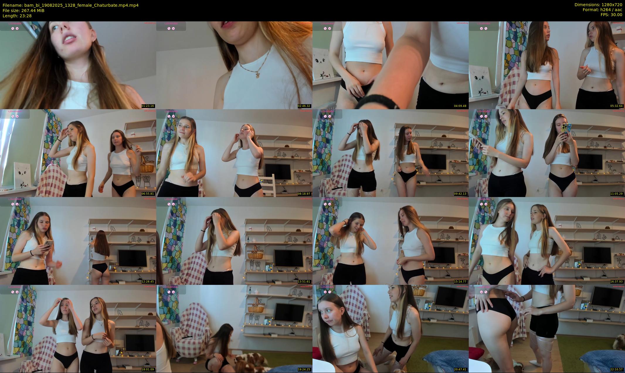 bam_bi — 24 minute Chaturbate female cam show recording, 720p, Aug 19, 2025