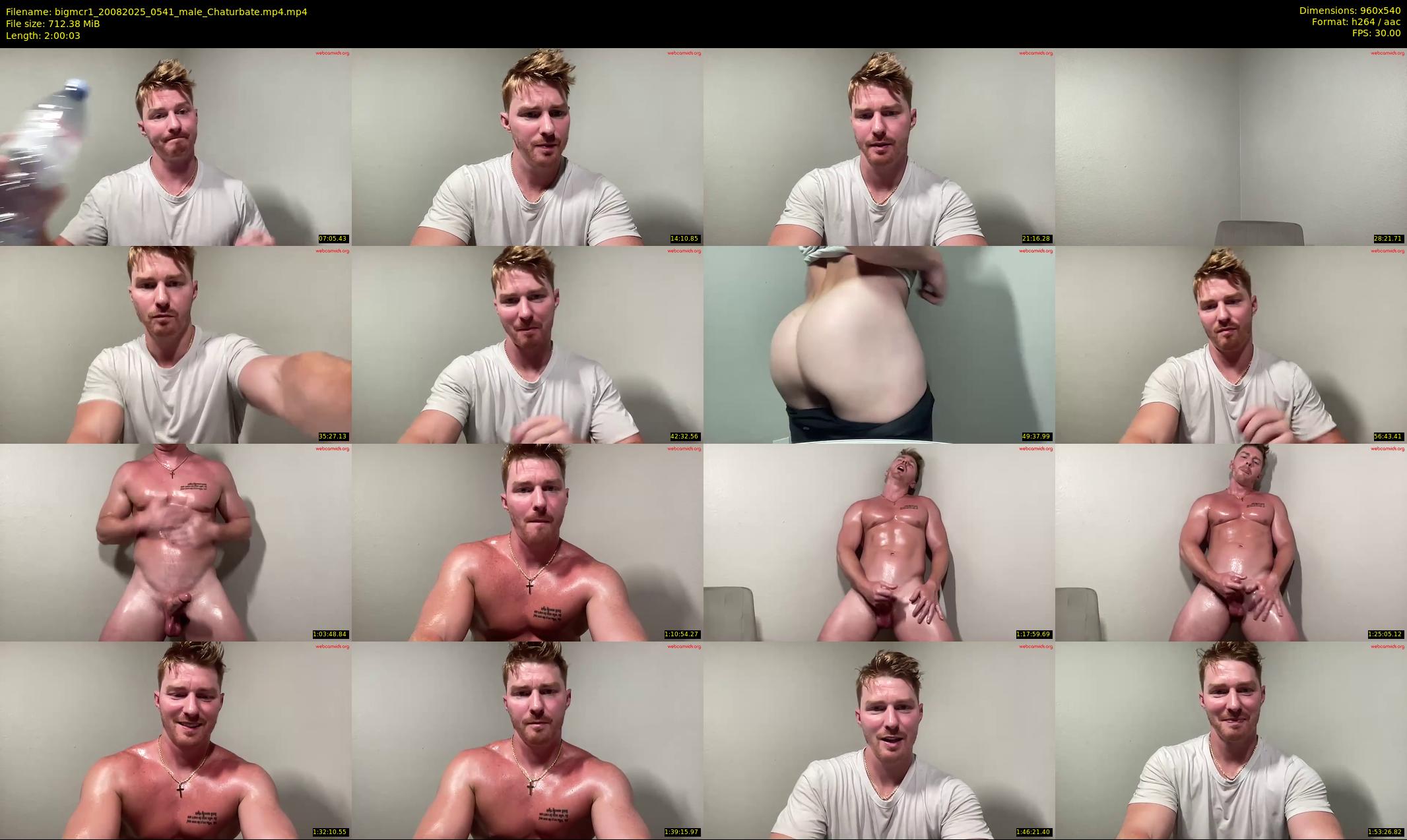 bigmcr1 — 121 minute Chaturbate male cam show recording, 480p, Aug 20, 2025