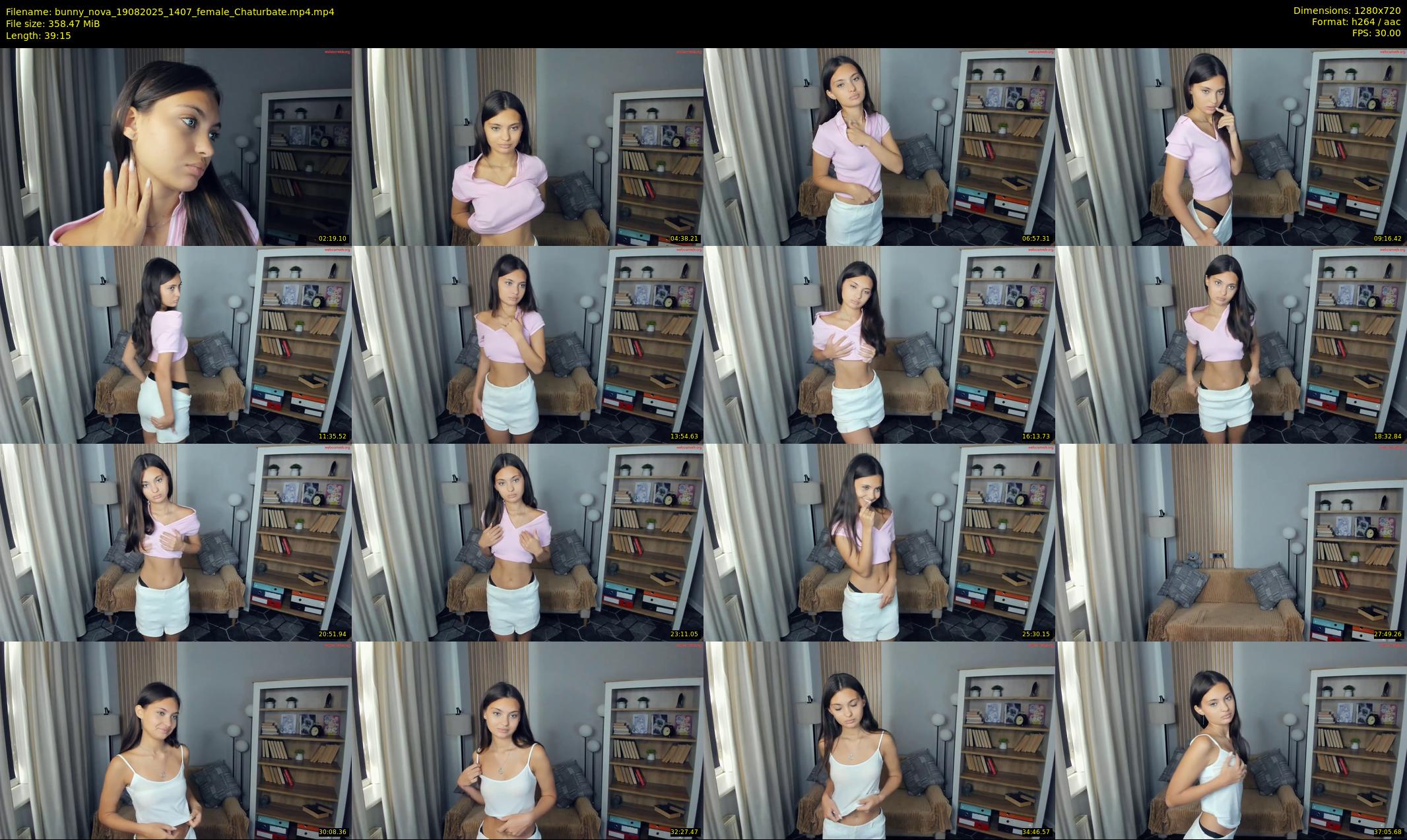 bunny_nova — 40 minute Chaturbate female cam show recording, 720p, Aug 19, 2025