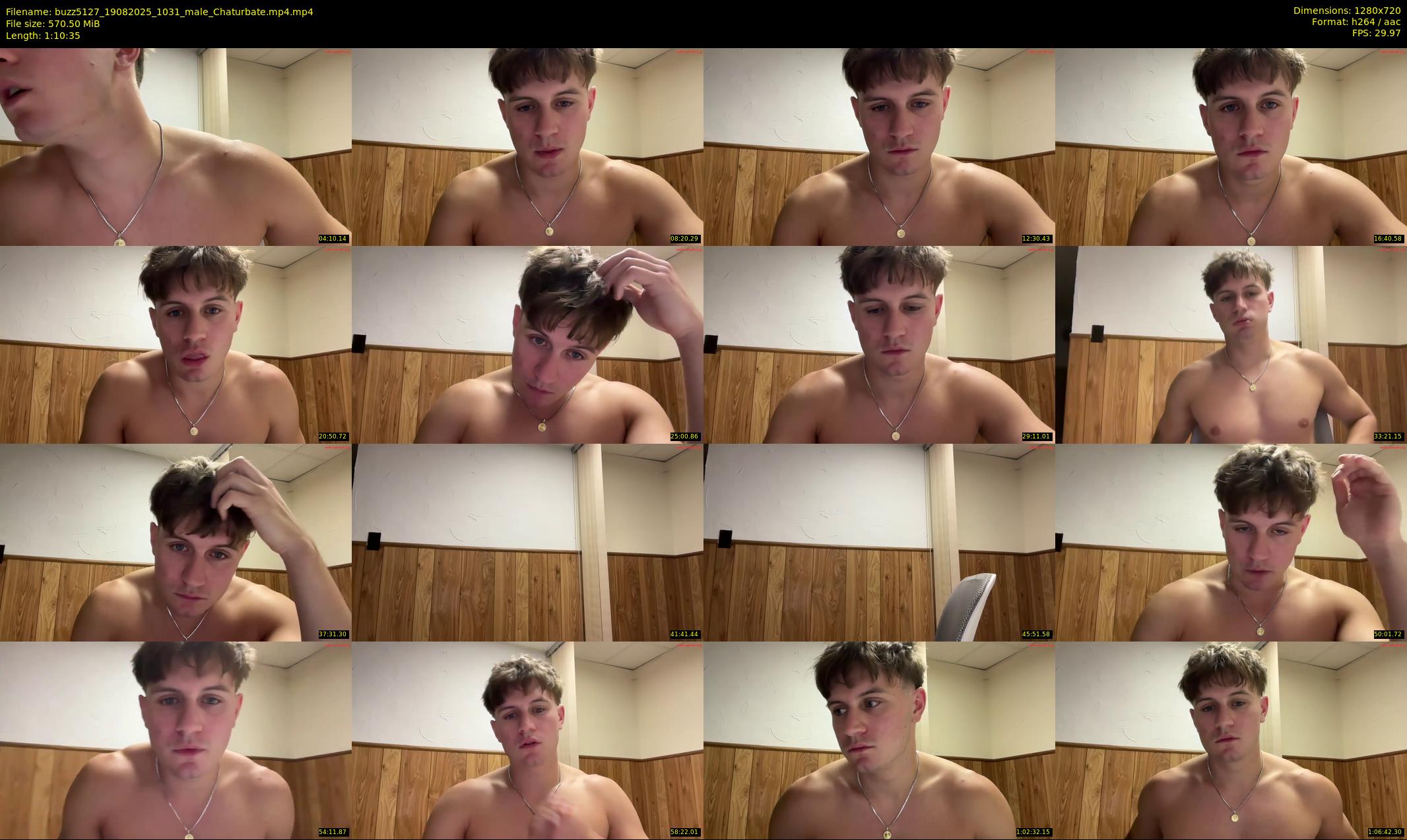 buzz5127 — 71 minute Chaturbate male cam show recording, 720p, Aug 19, 2025