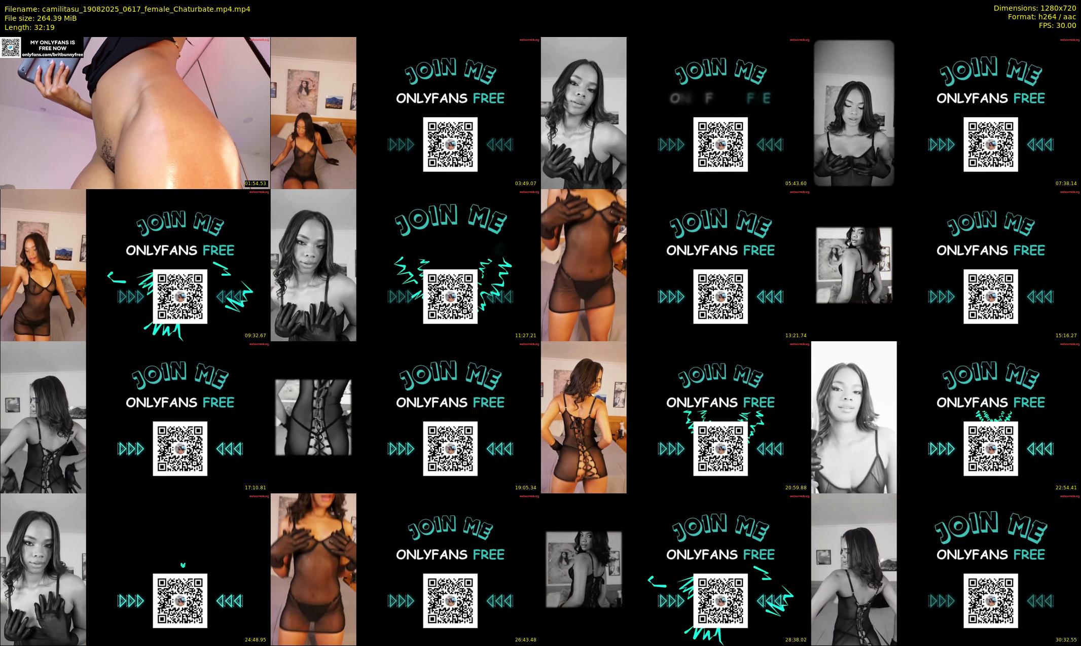 camilitasu — 33 minute Chaturbate female cam show recording, 720p, Aug 19, 2025