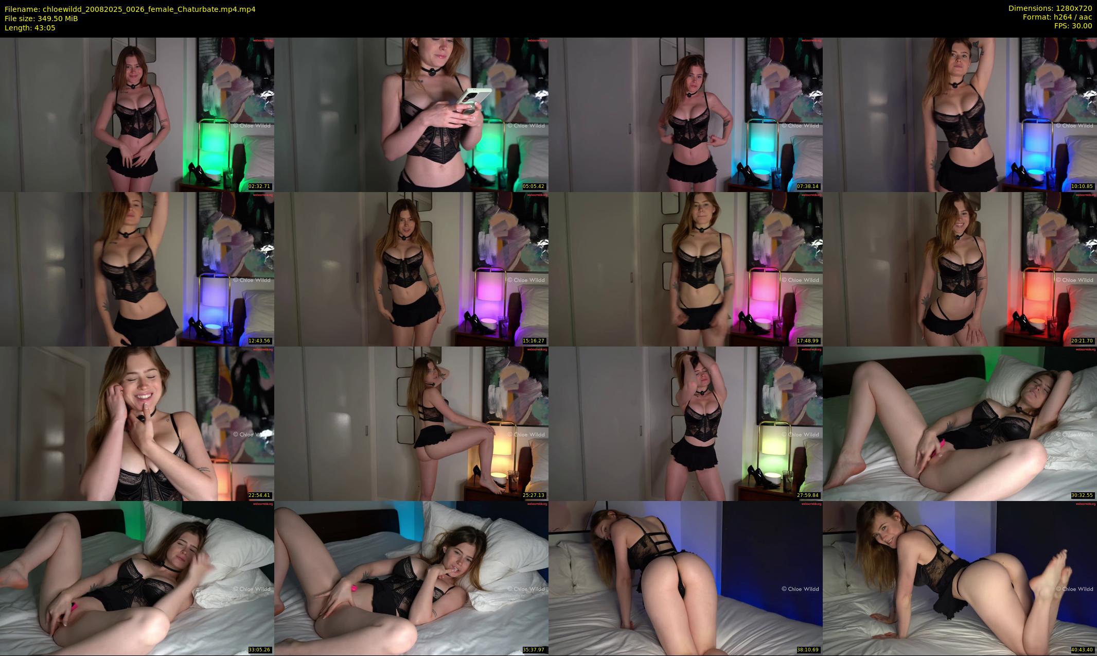 chloewildd — 44 minute Chaturbate female cam show recording, 720p, Aug 20, 2025