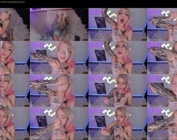 cyberzoe — 55 minute Chaturbate female cam show recording, 720p, Aug 19, 2025