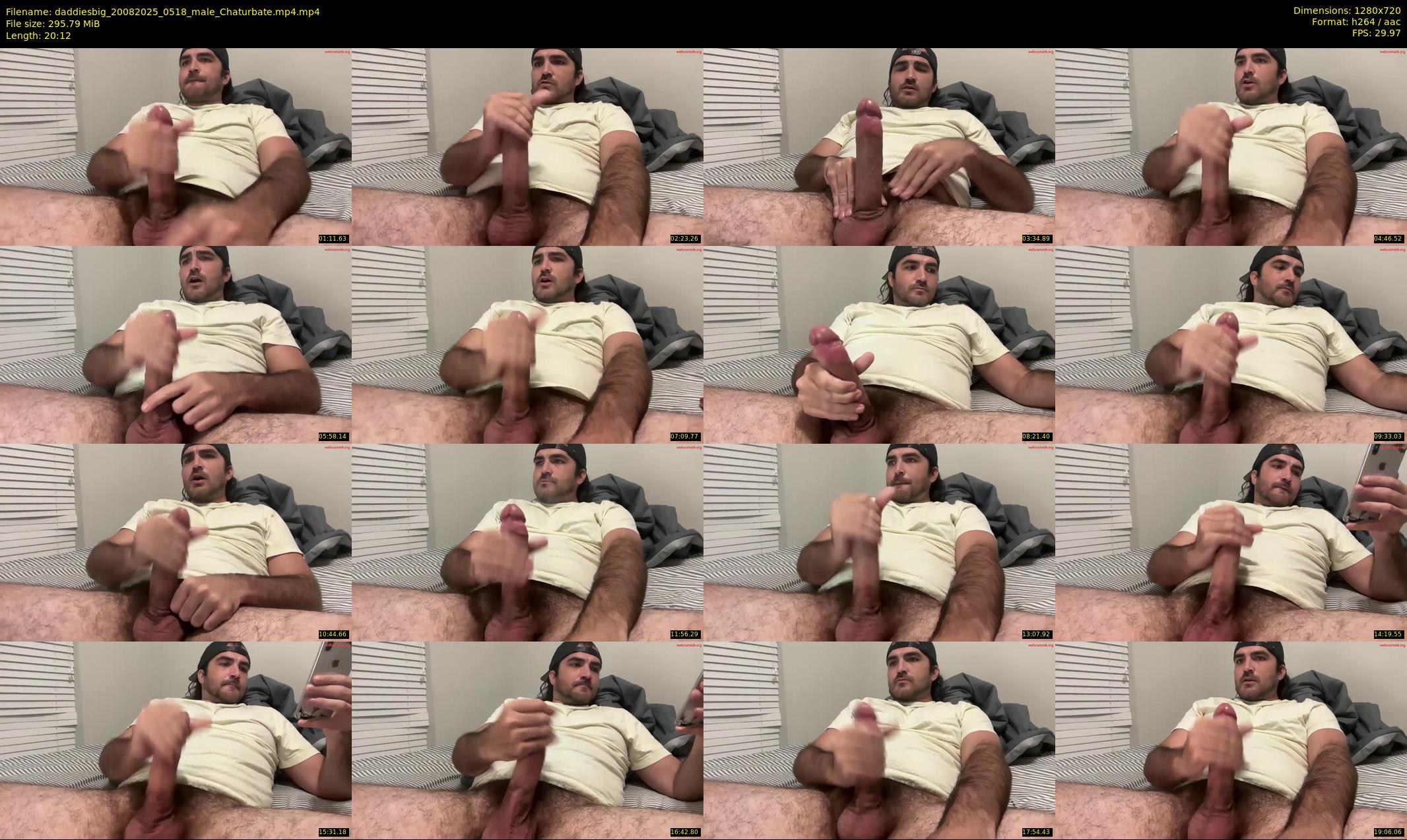 daddiesbig — 21 minute Chaturbate male cam show recording, 720p, Aug 20, 2025