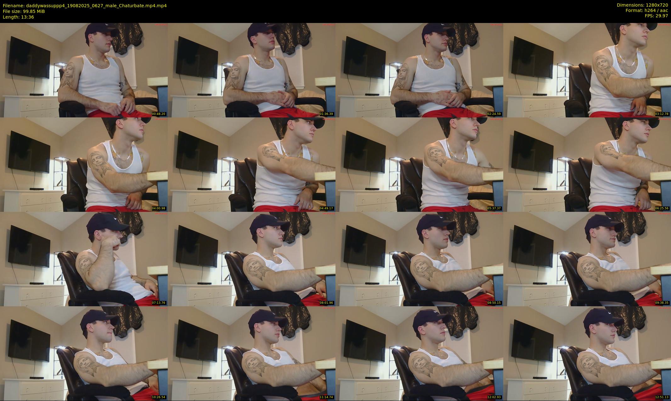 daddywassuppp4 — 14 minute Chaturbate male cam show recording, 720p, Aug 19, 2025
