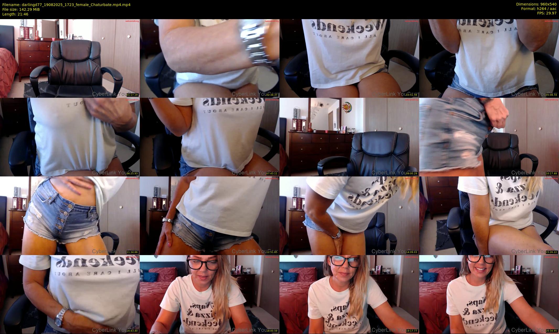 darlingd77 — 22 minute Chaturbate female cam show recording, 480p, Aug 19, 2025
