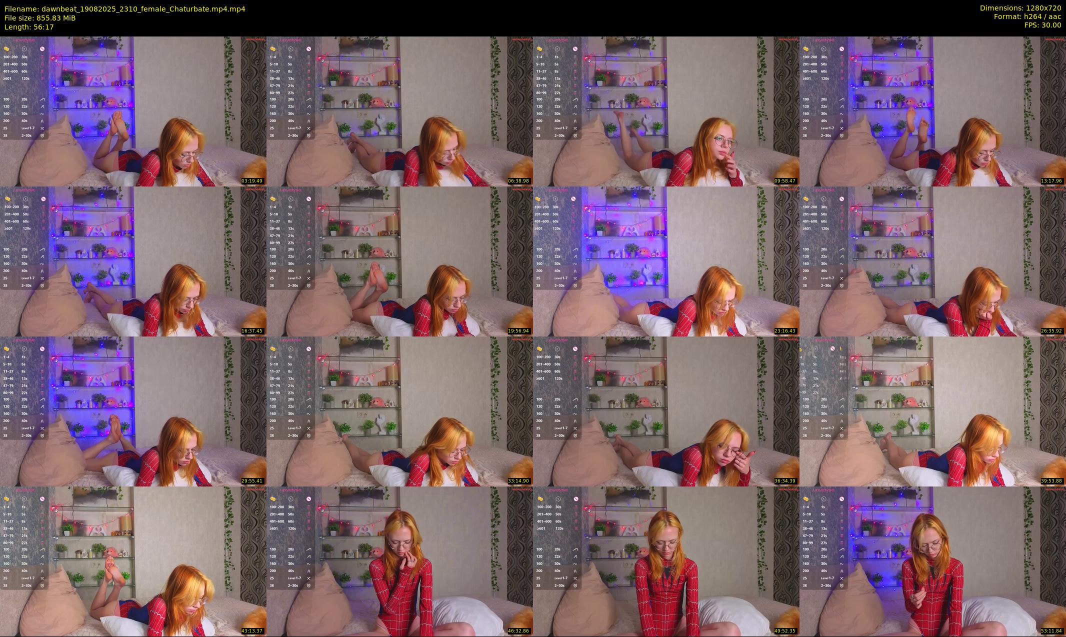 dawnbeat — 57 minute Chaturbate female cam show recording, 720p, Aug 19, 2025