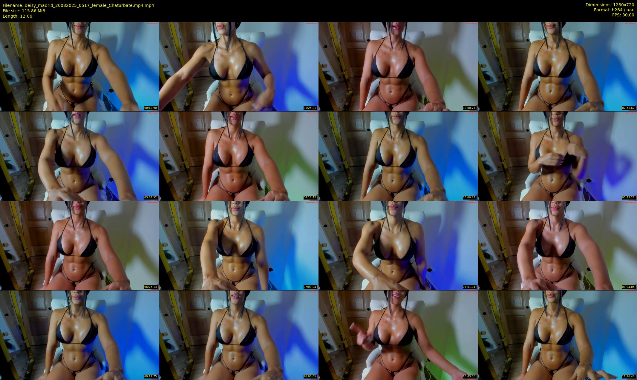 deisy_madrid — 13 minute Chaturbate female cam show recording, 720p, Aug 20, 2025