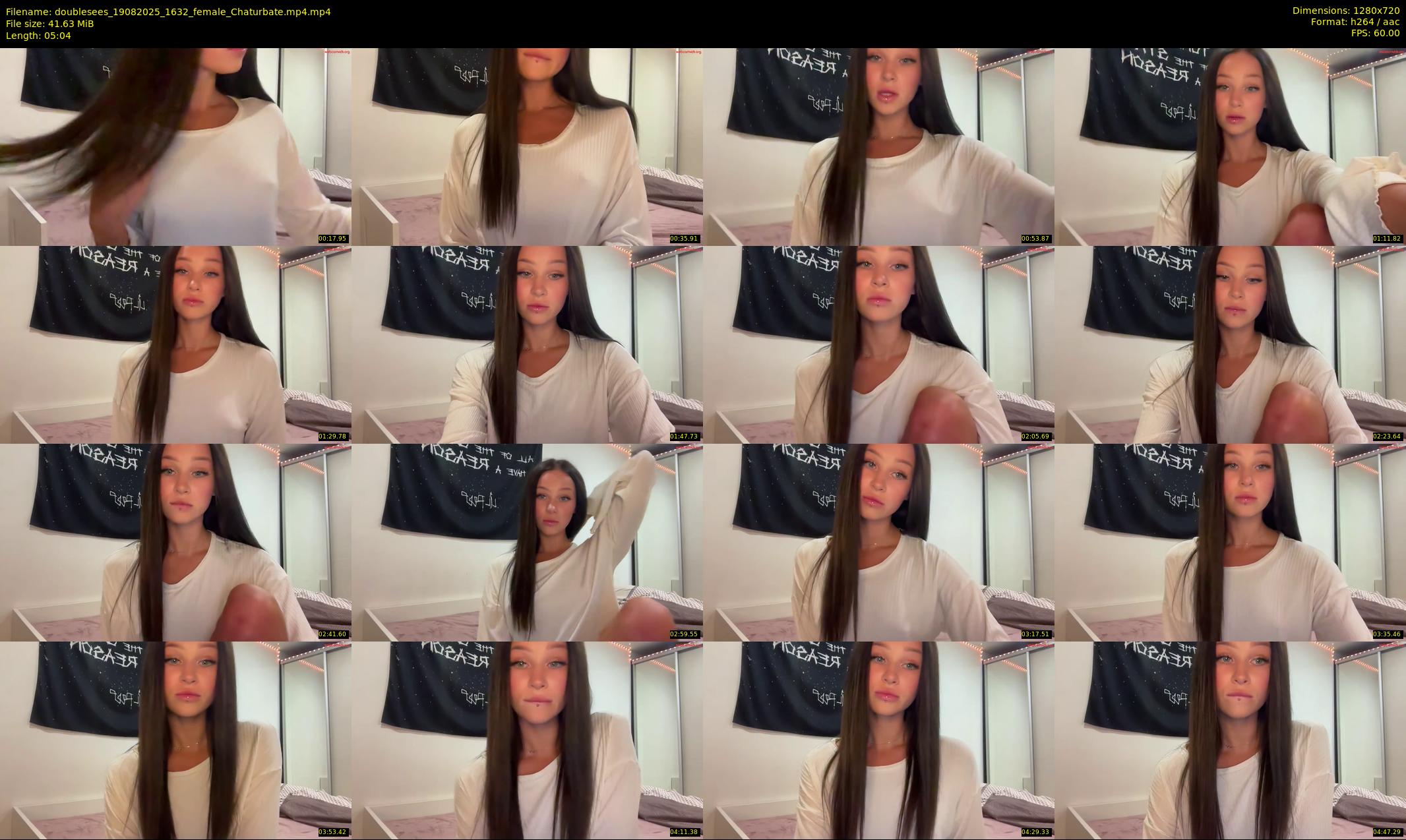 doublesees — 6 minute Chaturbate couple cam show recording, 720p, Aug 19, 2025