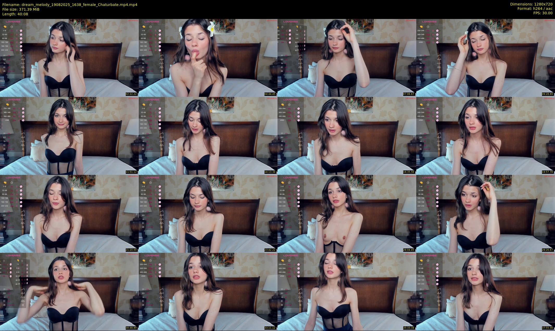 dream_melody — 41 minute Chaturbate female cam show recording, 720p, Aug 19, 2025